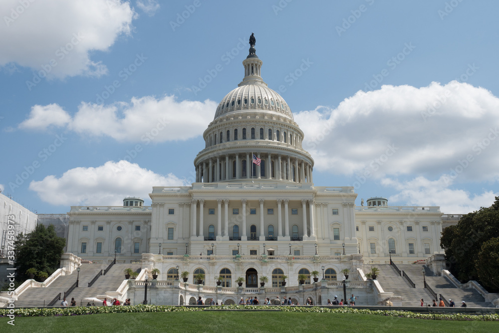Fototapeta premium washington, United States, August 2019,capitol