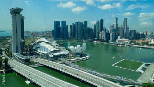 ausblick singapur waterfront