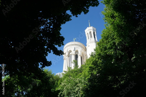 Lyon cathederal france photo