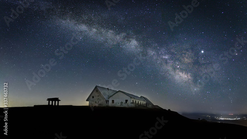 Milky Way over Picon blanco photo