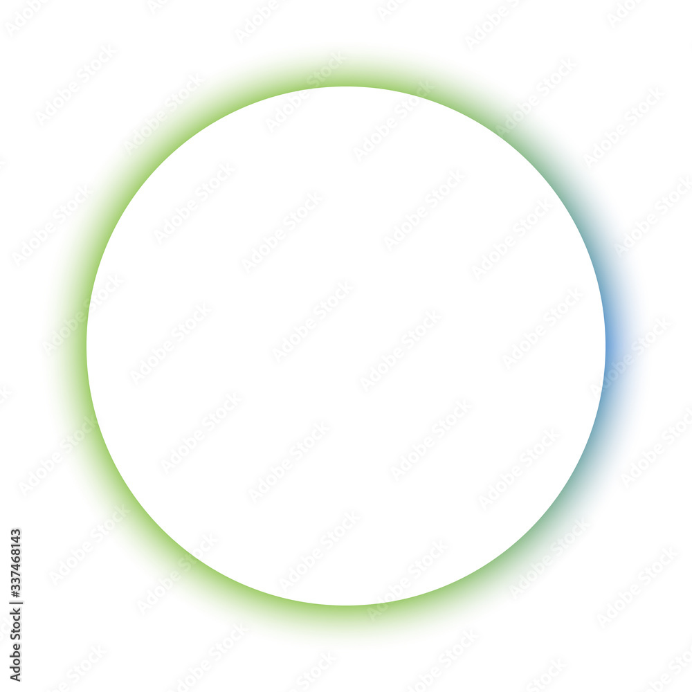 Empty creative web button with color shadow illustration Empty creative web button with color shadow illustration