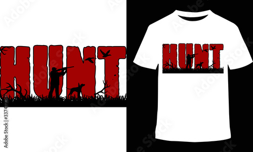  hunting t shirt design