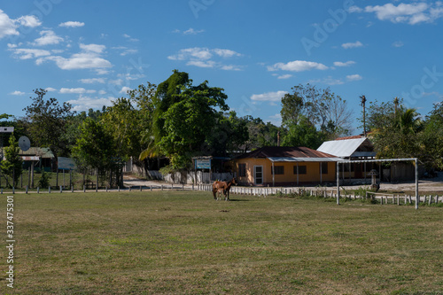 Impressions of the small Guatemalan village of Uaxactún in the Mayan jungle