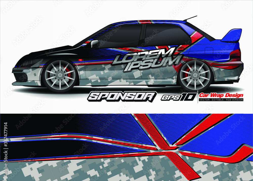 abstract background vector for racing car wrap design and vehicle livery
abstract background vector for racing car wrap design and vehicle livery