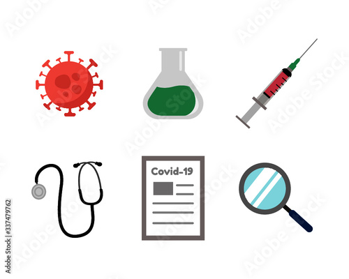 medical icon set