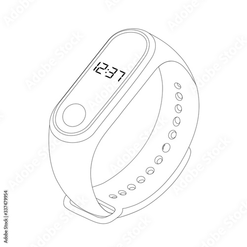 fitness bracelet variant 3