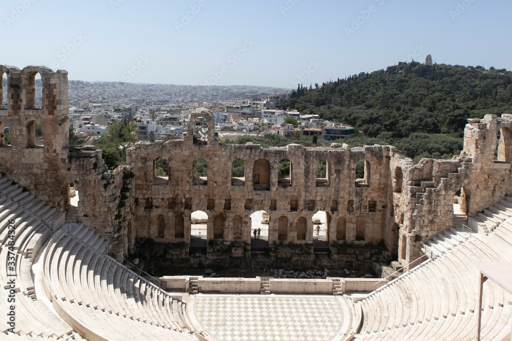 Odeon of Herodes Atticus in Athens, Greece