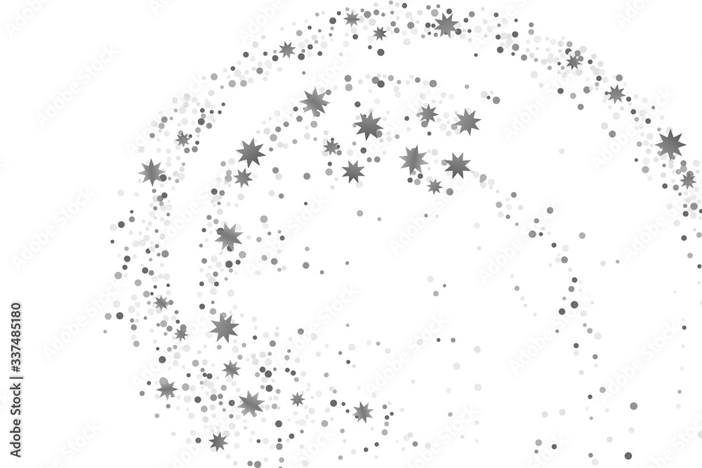 Silver glitter confetti. Silver glitter confetti.