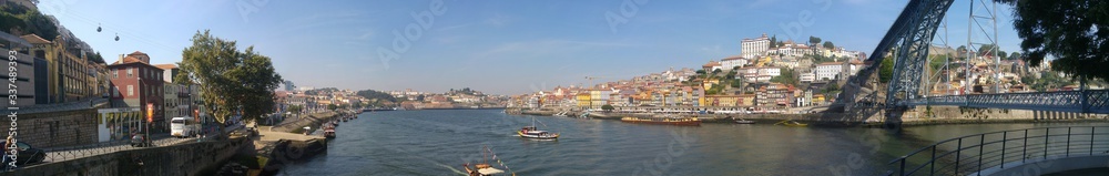 Panoramic view of Oporto