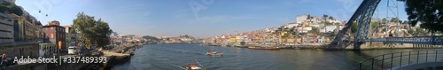 Fototapeta Naklejka Na Ścianę i Meble -  Panoramic view of Oporto