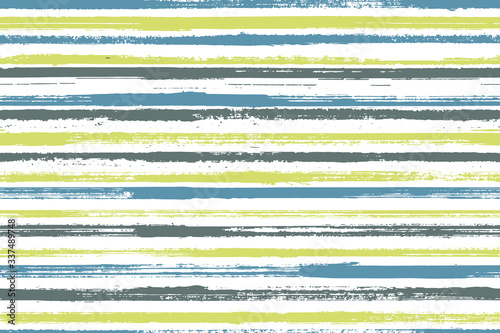 Pain handdrawn straight lines vector seamless pattern. Beautiful tartan plaid print design. Old 