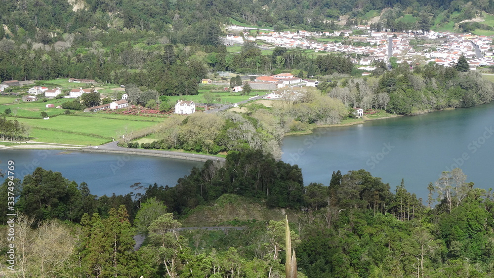 Nature of the Azores. San Miguel Island