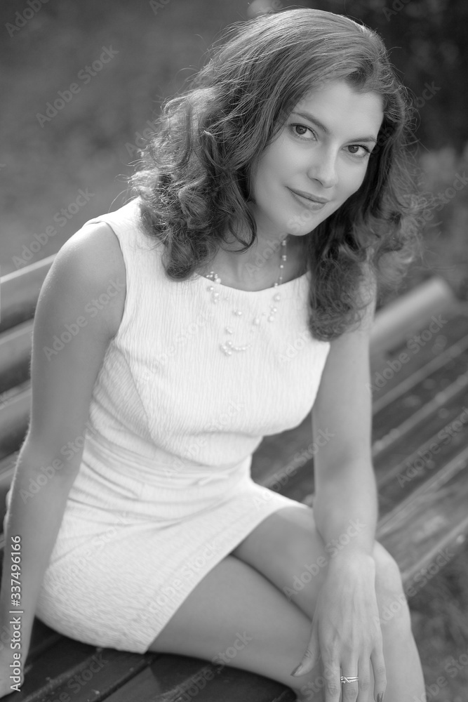 Fototapeta premium portrait of a young beautiful girl
