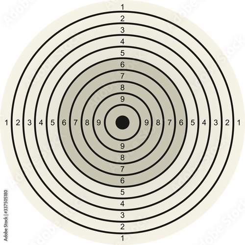 Grafik Zielscheibe