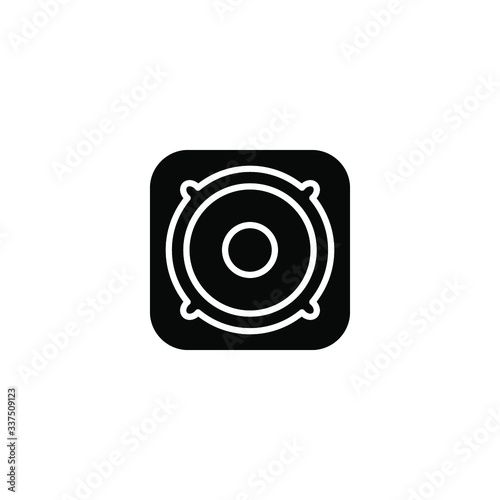Loadspeaker icon template
