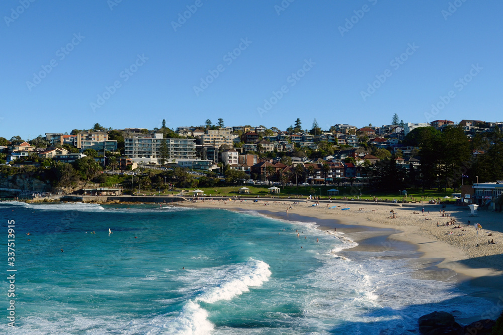 A  view of Bronte Beach in Sydney, Australia