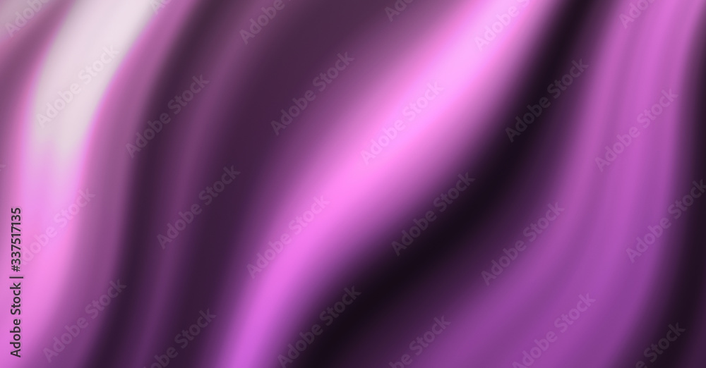 Fototapeta premium Abstract background with curved lines. Colorful illustration in abstract style with gradient. Vibrant wave pattern with striped texture.