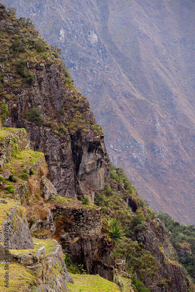 cara misteriosa en Machu Picchu
