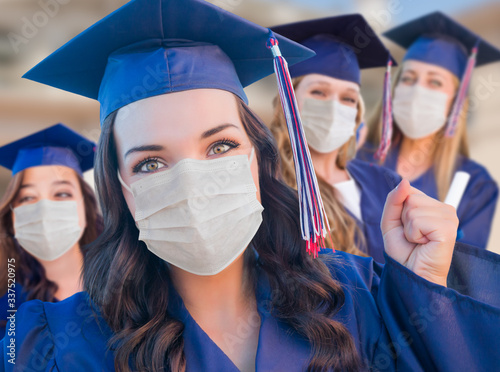 Several Female Graduates in...