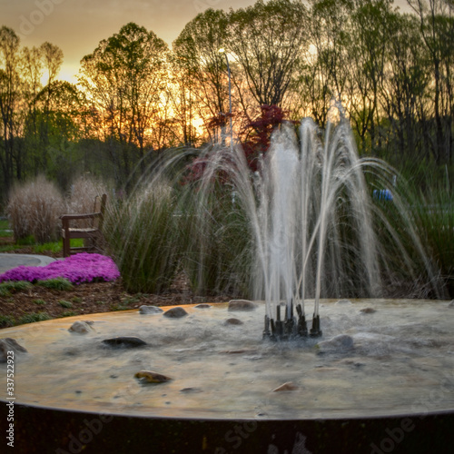 fountain in the park