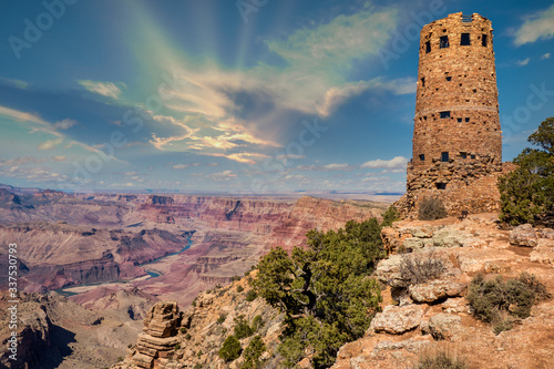 Konstfotografi Desert View Watchtower - Grand Canyon, Arizona