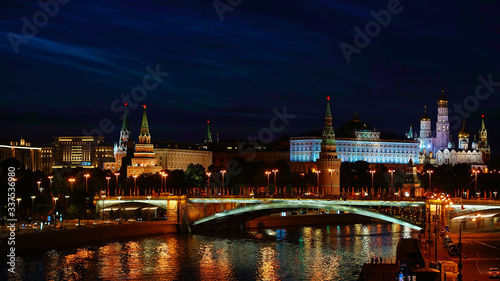 Fototapeta Naklejka Na Ścianę i Meble -  Beautiful sky over Red Square.