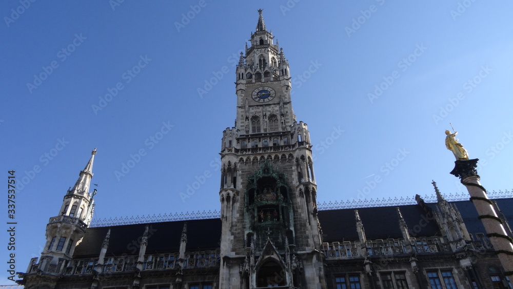 Fototapeta premium Munich is a city in Germany with stunning architecture