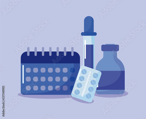 medications medical supplies, vaccination and health