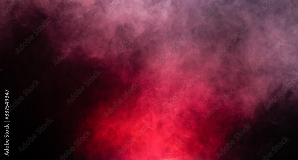 Red smoke and black scene Red smoke and black scene
