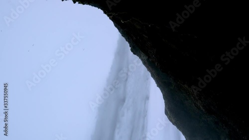 A view of Seljalandsfoss, Iceland