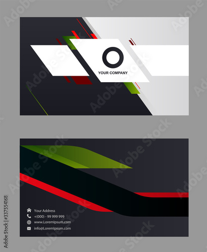 Corporate business cards template 