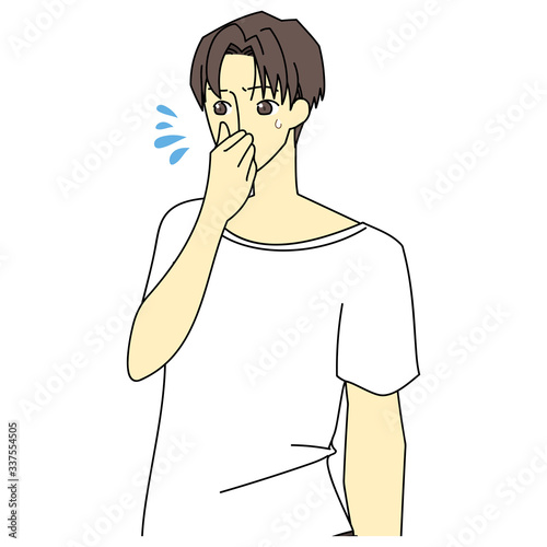 Men who suffer from smell