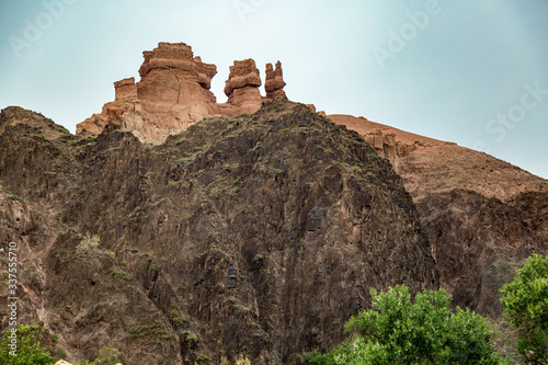 Charyn canyon in Kazakhstan