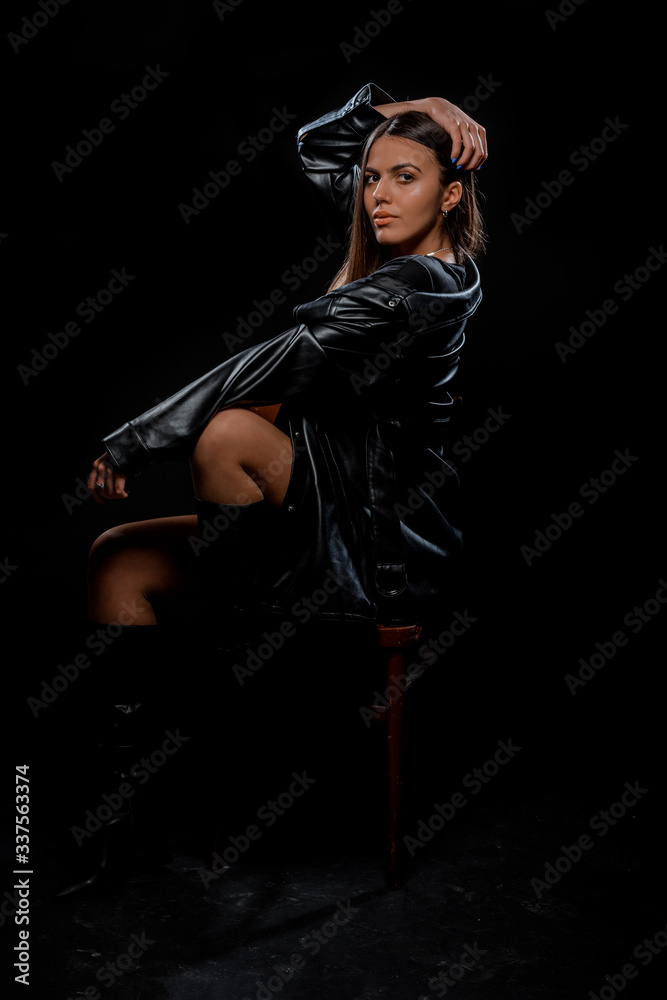 Stylish sexy woman Stylish sexy woman