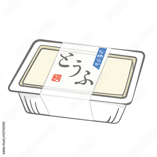 パック入りの豆腐