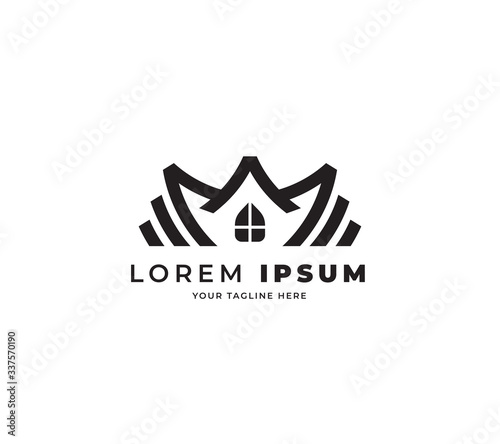 house logo design vector template