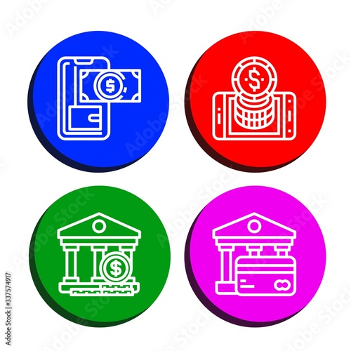 auction icon set