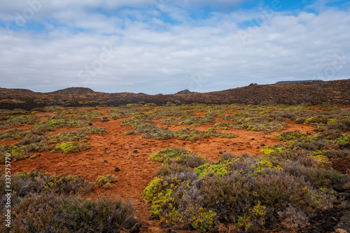 Lobos Island, Spain - october 2019. Isla De Lobos Lobos Island a largely unhabited volcanic island off the coast of Corralejo, Fuerteventura