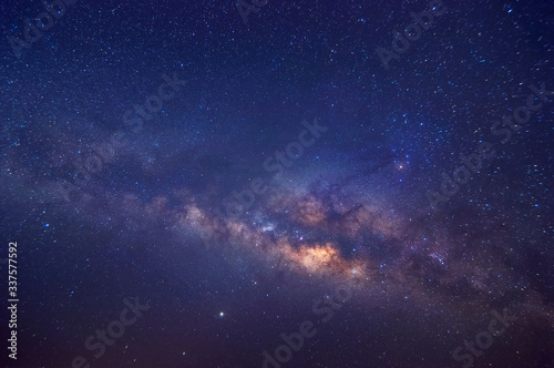 Fototapeta Naklejka Na Ścianę i Meble -  Detailed star on sky in Milky way