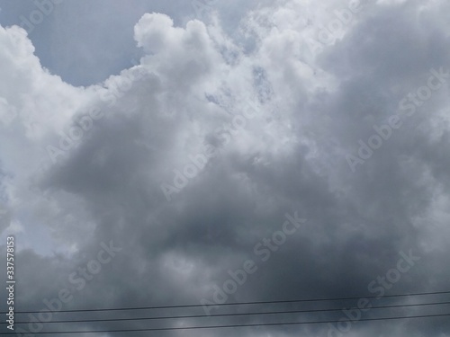 Wallpaper Mural storm clouds over the sea Torontodigital.ca