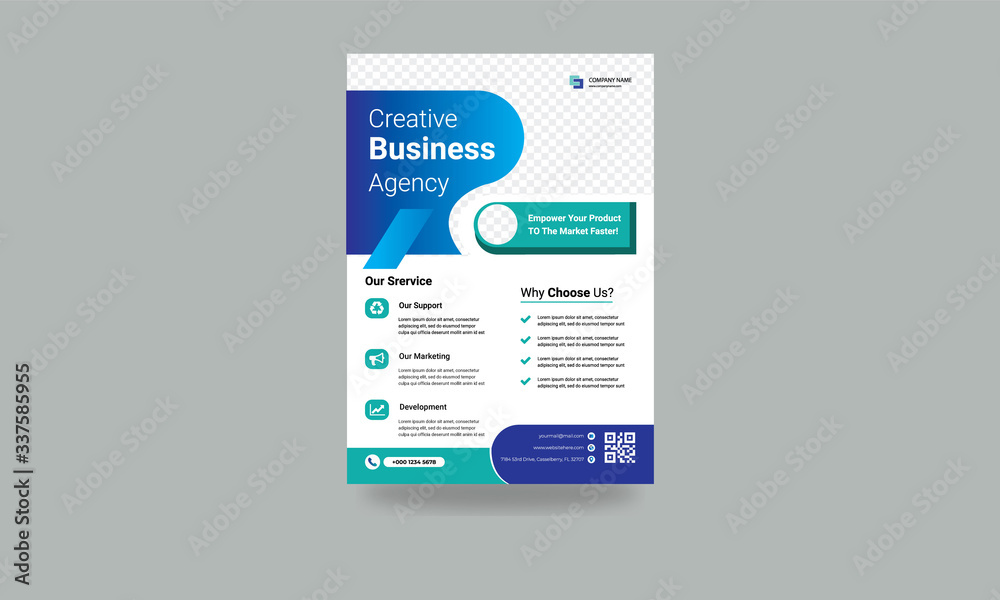 modern flyer design template modern flyer design template