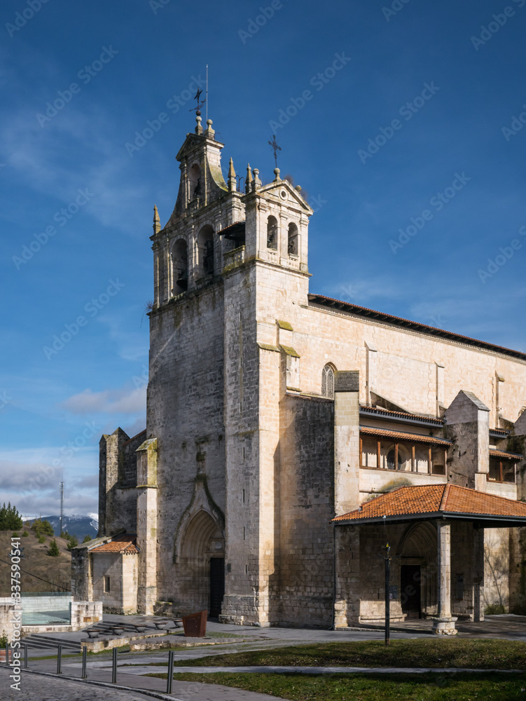 Saint Mary Church in Salvatierra-Agurain, Basque Country, Spain
