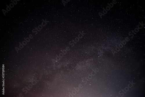 The night sky with the milky way