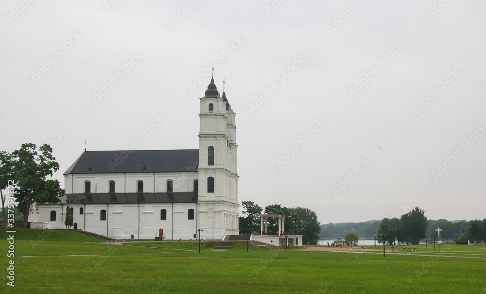 Latvia, Aglona. Basilica of Assumption in Aglona, One of the most important spiritual centers in Latvia.