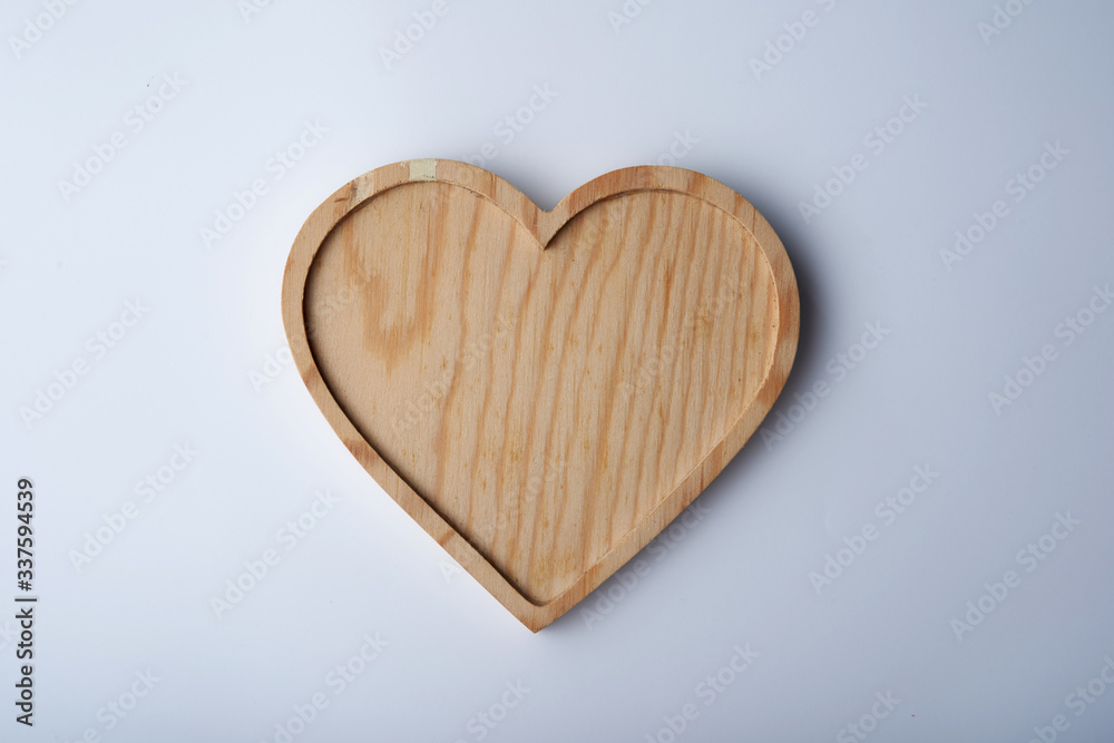 Heart shape wooden tray Heart shape wooden tray