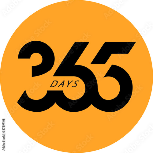 365  logo koncepcja