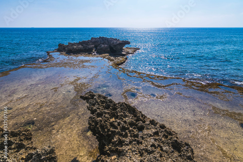 The coast of Bolinao, Pangasinan photo