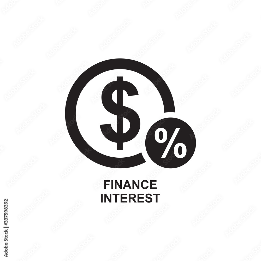 FINANCE INTEREST ICON , CREDIT PERCENT ICON FINANCE INTEREST ICON , CREDIT PERCENT ICON