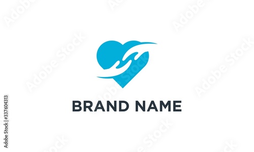 health logo design for medical and care business