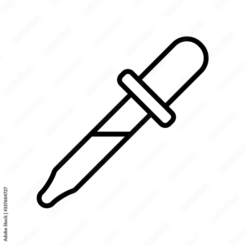 dropper - medical icon vector design template dropper - medical icon vector design template